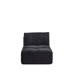 Single Chaise Longue With Movable Ottoman For Living Room