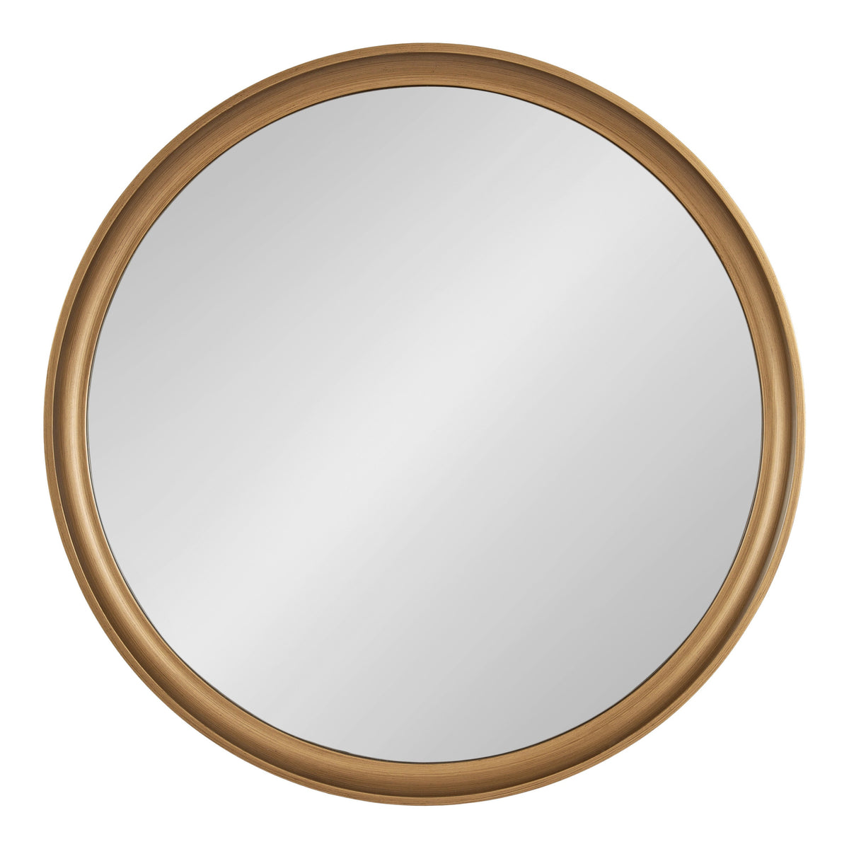 Hatherleigh Round Wood Wall Mirror