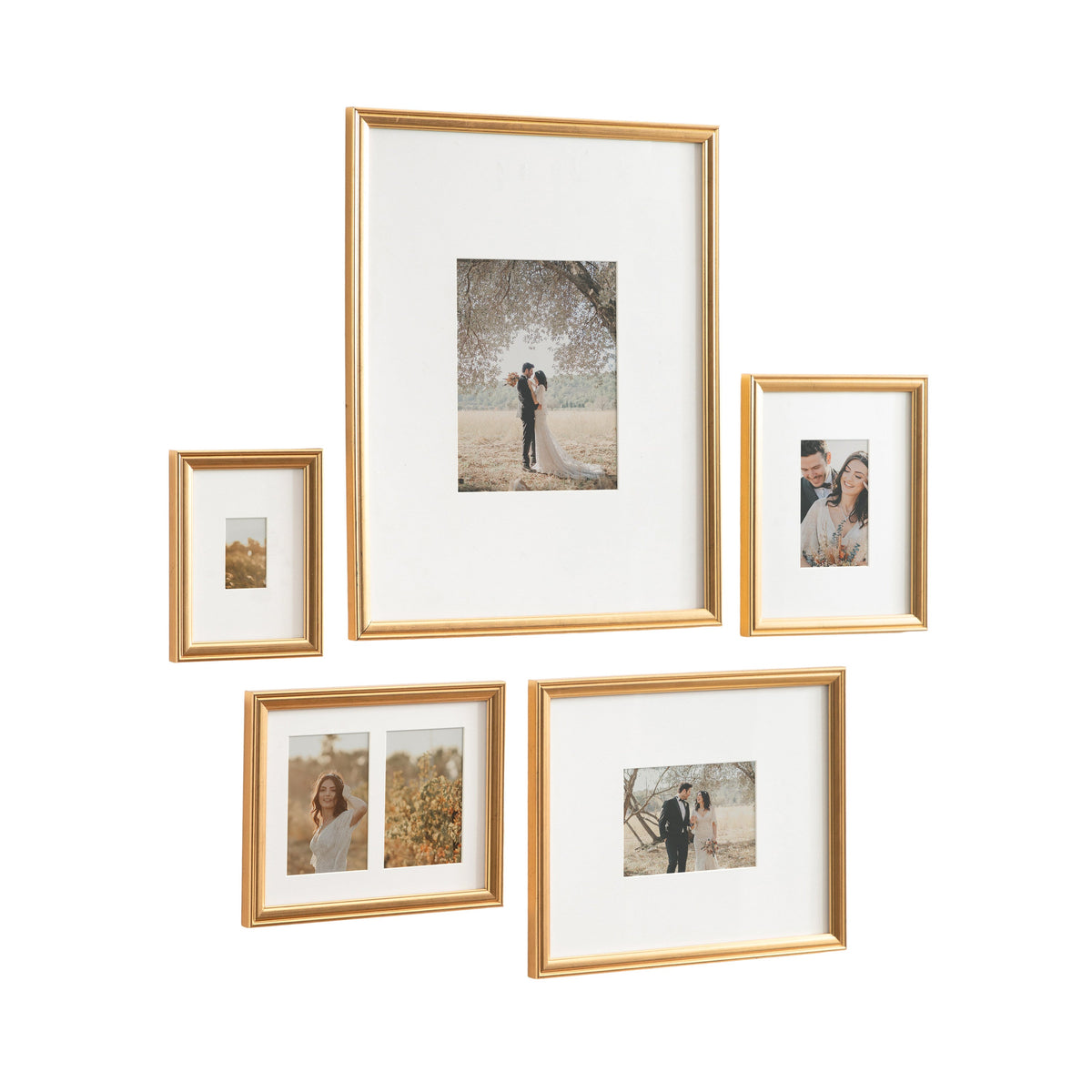Adlynn 5 Piece Wall Picture Frame Set