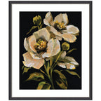Framed Art Moody Floral 8 by Annie Quigley