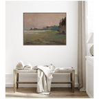 Moonlite Evening Mist 1910 Jan Ciaglinski by Nostalgia Prints Framed Canvas Wall Art Print