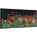 Poppies 1886 John Singer Sargent PANEL by Nostalgia Prints Framed Canvas Wall Art Print