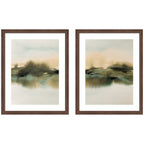 Tranquil Meadows 2 Piece Framed Wall Art Print Set by Amy Lighthall