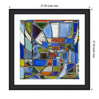 Framed Art Retro Current by Leah Nadeau