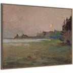 Moonlite Evening Mist 1910 Jan Ciaglinski by Nostalgia Prints Framed Canvas Wall Art Print