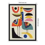 Sylvie Pelican Love Framed Canvas by Rachel Lee