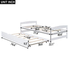 Platform Bed With Trundle