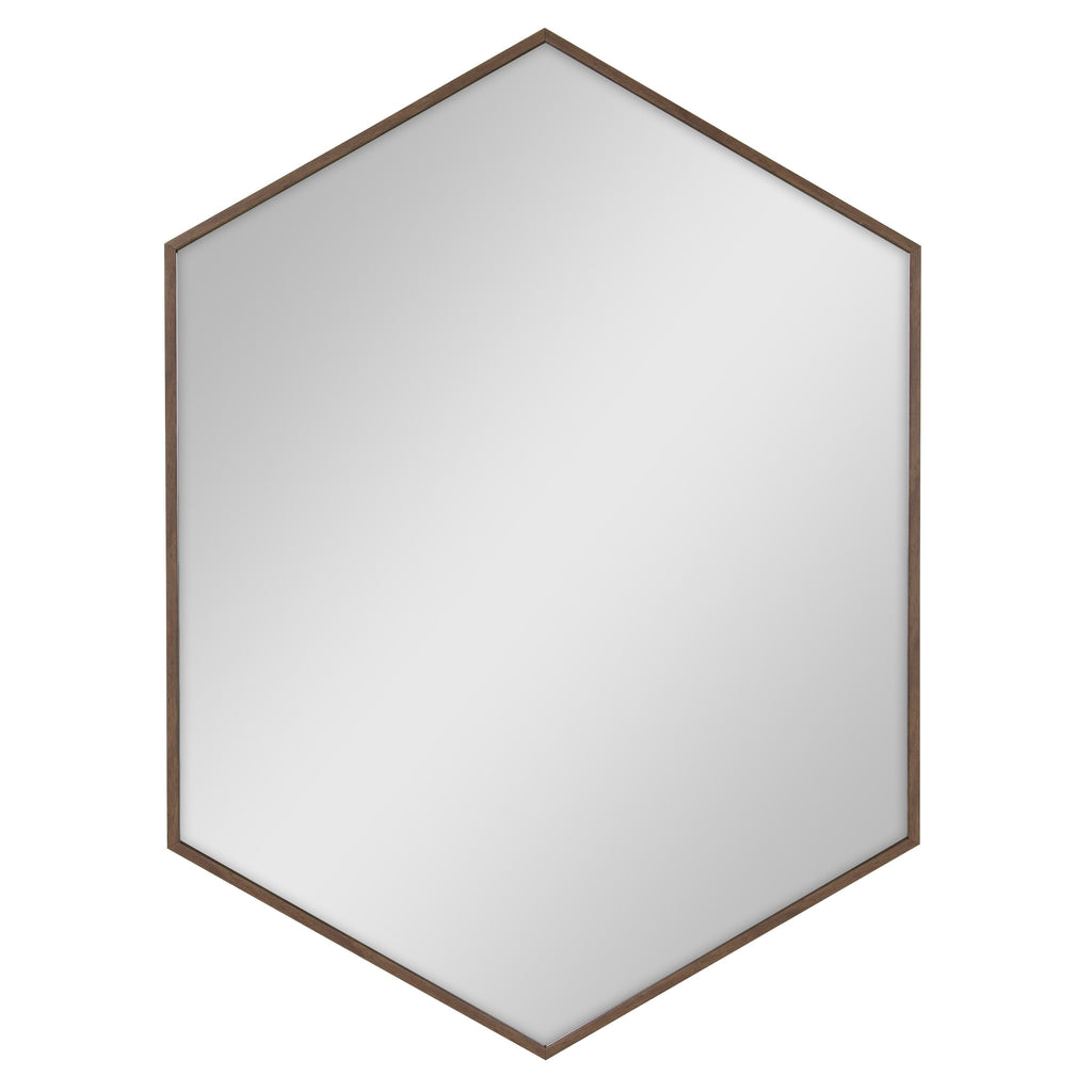 Rhodes Framed Hexagon Wall Mirror