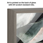 Blake Botanical Succulent Plants 2 Framed Printed Glass by The Creative Bunch Studio