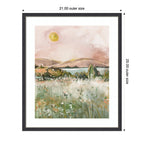 Framed Art Neutral Landscape 02 by Annie Quigley