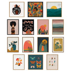 Sylvie Sisters Framed Canvas by Oris Eddu