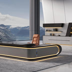 Echelon · Luxury L-Shaped Executive Desk