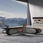 Echelon · Luxury L-Shaped Executive Desk