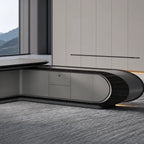 Echelon · Luxury L-Shaped Executive Desk