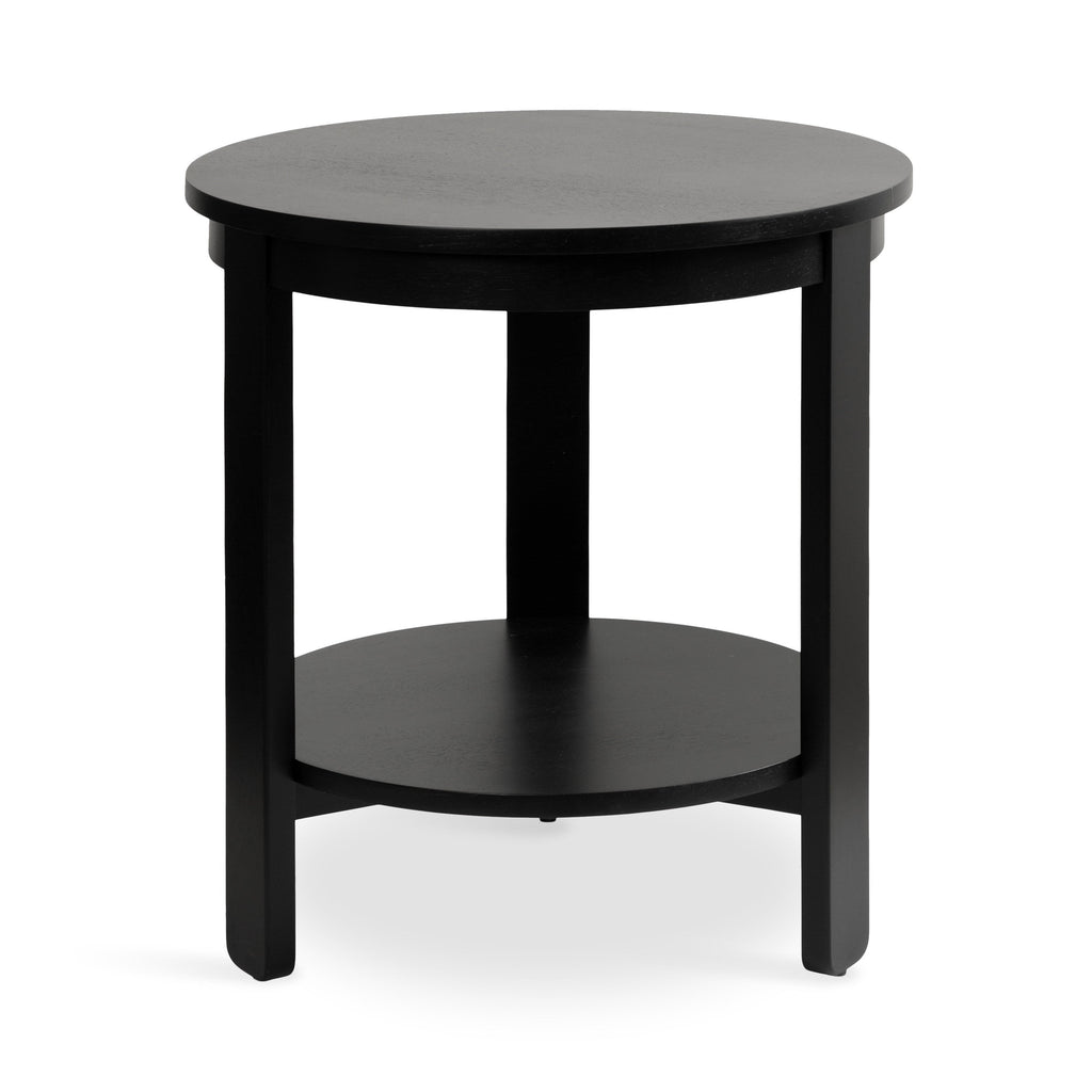 Foxford Round Wood Side Table