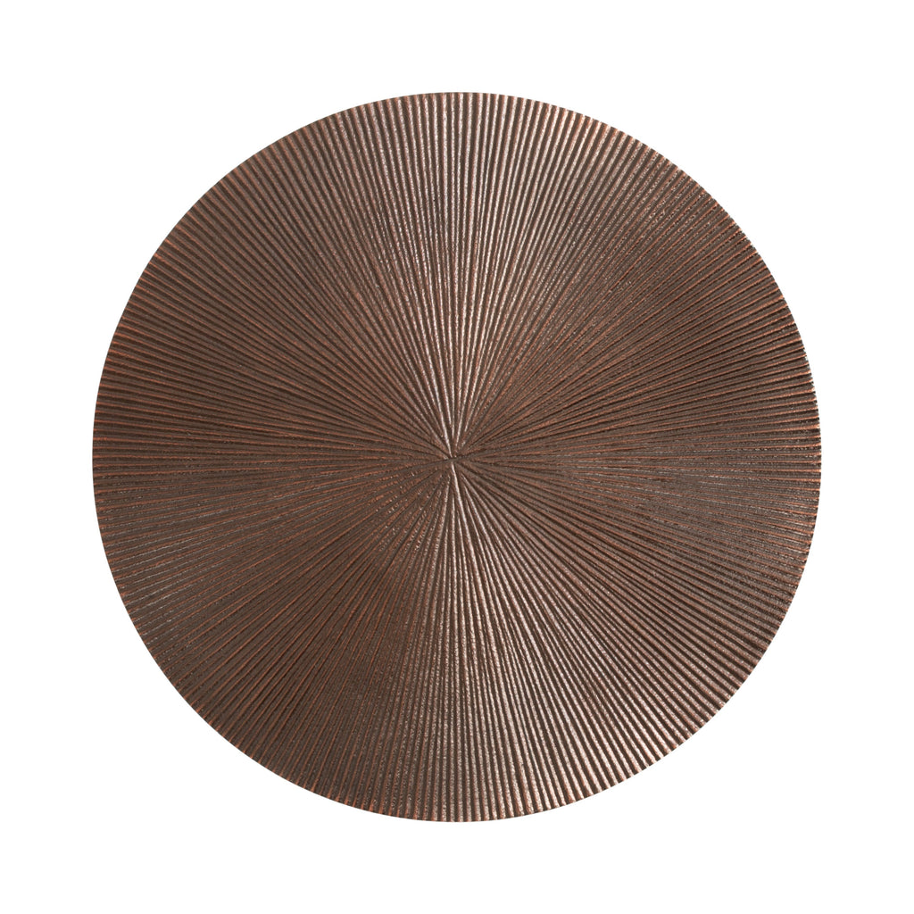 Engles Adjustable Embossed Metal Table and Plant Stand