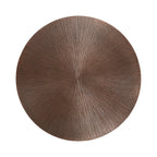 Engles Adjustable Embossed Metal Table and Plant Stand