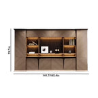 Brandy · Office Shelves w/ Integrated Lighting & Storage