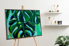 Sylvie Blank Framed Canvas 28x38