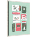 Sylvie Beaded Holiday Matchbooks Framed Canvas by Krissy Mast