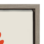 Sylvie Snail Framed Canvas by Rachel Lee of My Dream Wall