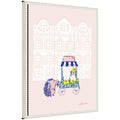 Sylvie Beaded Lemon Stroll Framed Canvas by Yellow Heart Art
