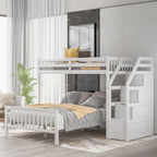 Loft Bed With Staircase And Storage