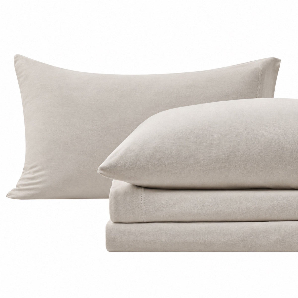 100% Organic Cotton Jersey Knit Sheets