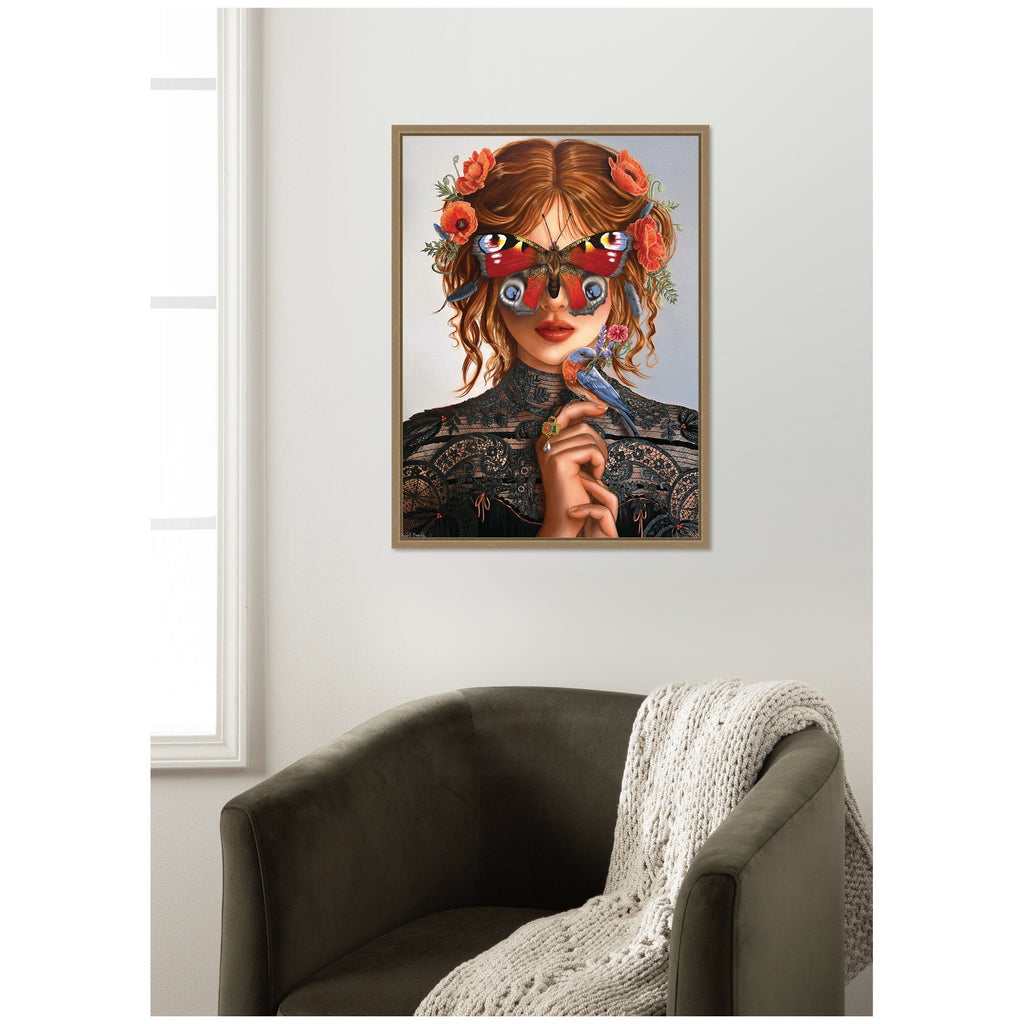 Dreamer by Charlotte Brindley Framed Canvas Wall Art Print