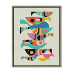 Sylvie Under the Sea Framed Canvas by Rachel Lee of My Dream Wall