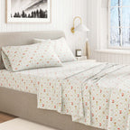 Turkish Cotton Flannel Sheet Set - Elevated Holiday Collection