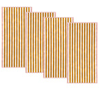 Oversized Striped Border Cabana Beach Towels - Santa Cruz