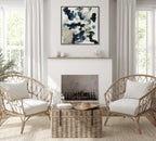 Sylvie Gilded Watercolor Framed Canvas by Amy Lighthall