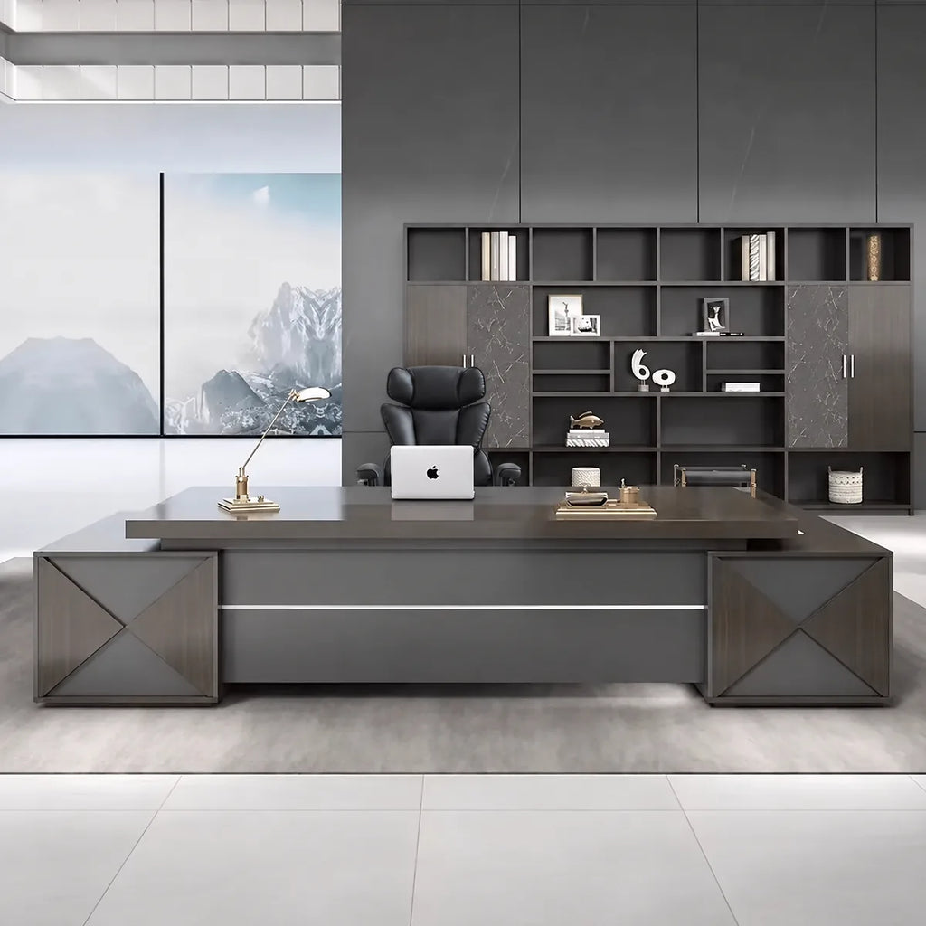 Exeter · Modern Executive L-Shaped Desk