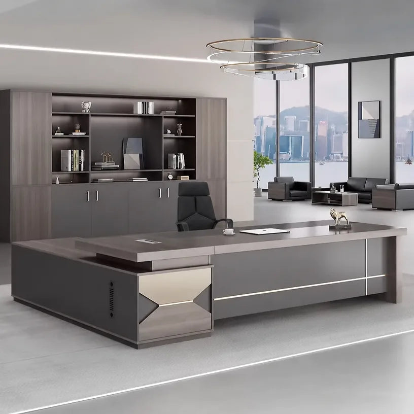 Eyer · Modern L-Shaped Executive Desk