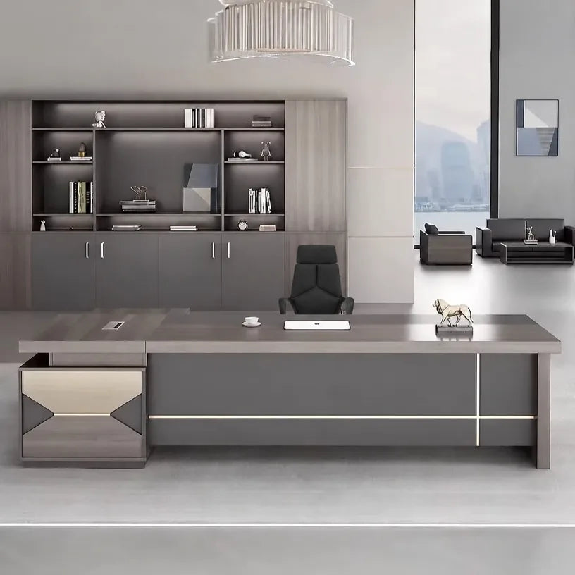 Eyer · Modern L-Shaped Executive Desk
