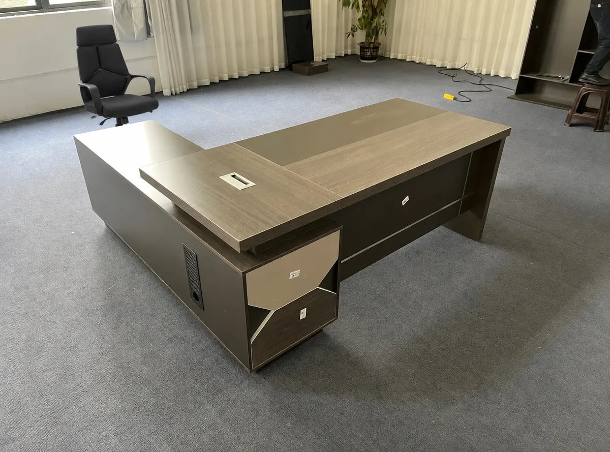 Eyer · Modern L-Shaped Executive Desk