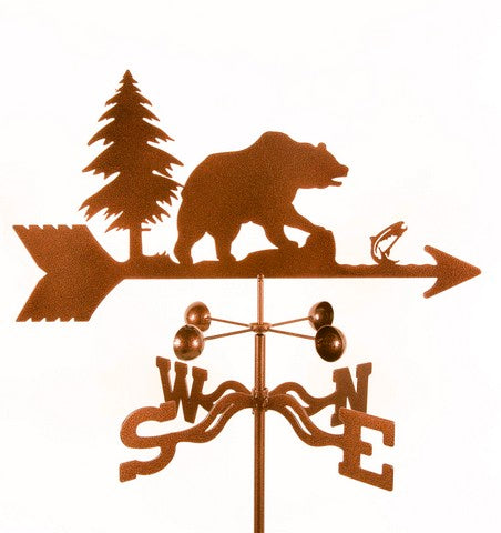 Ez Vane Ez1302-4S Bear Weathervane With Four Sided Mount