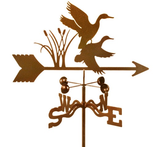 Ez Vane Ez1104-Dk Ducks Bird Weathervane With Deck Mount