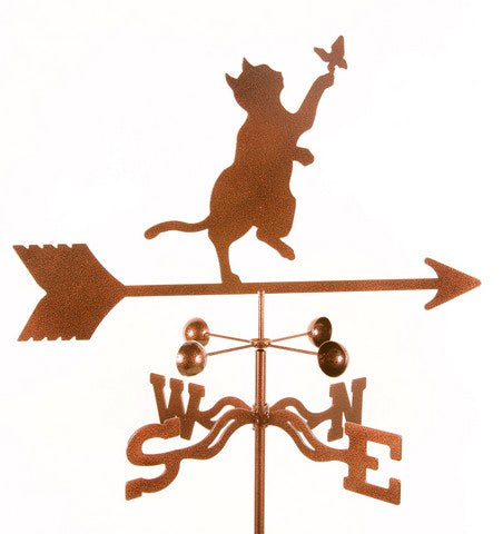 Ez Vane Ez1200-Dk Cat & Butterfly Weathervane With Deck Mount