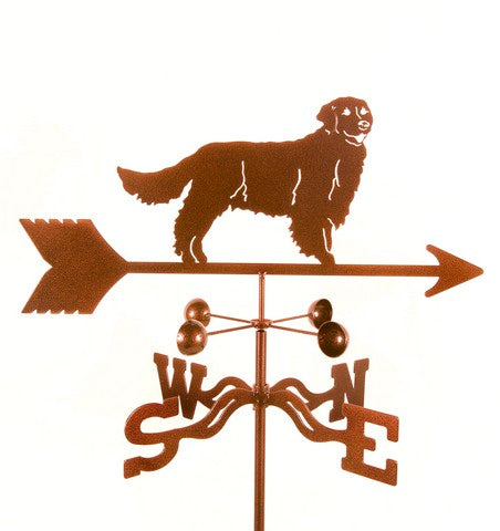 Ez Vane Ez1411-Gr Golden Retriever Dog Weathervane With Garden Mount
