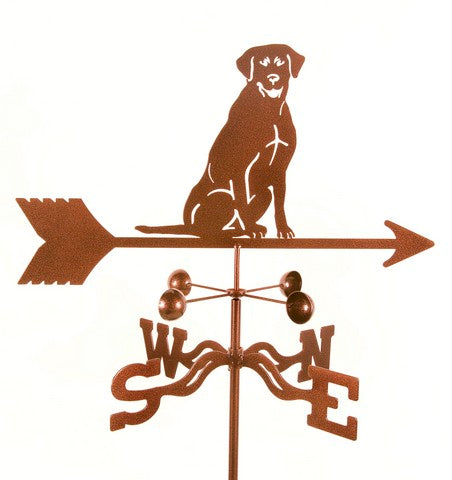 Ez Vane Ez1413-Rf Sitting Lab Dog Weathervane With Roof Mount