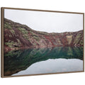 Sylvie Reflection Pool Framed Canvas by Alicia Abla