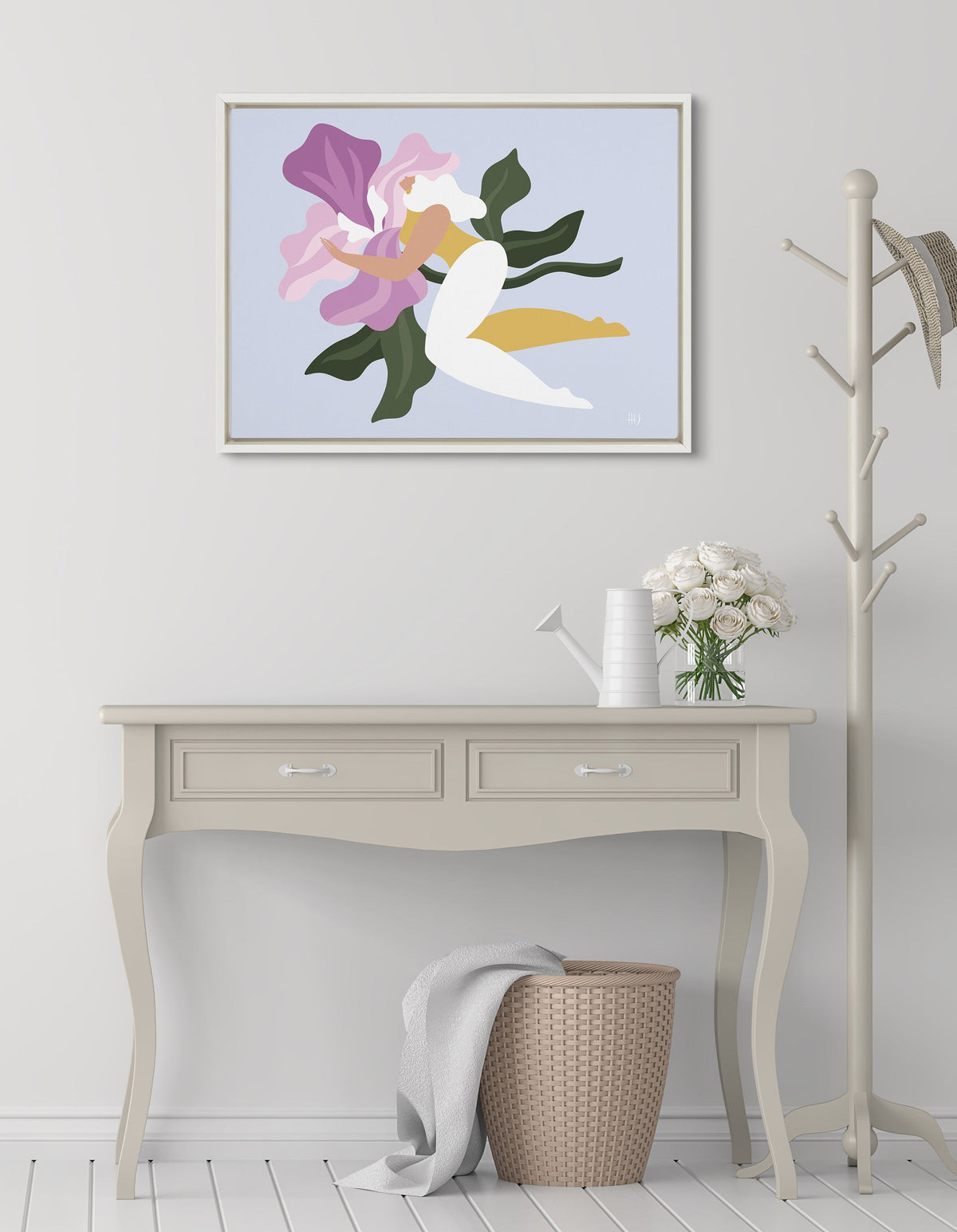 Sylvie How to Soar Framed Canvas by Maggie Stephenson