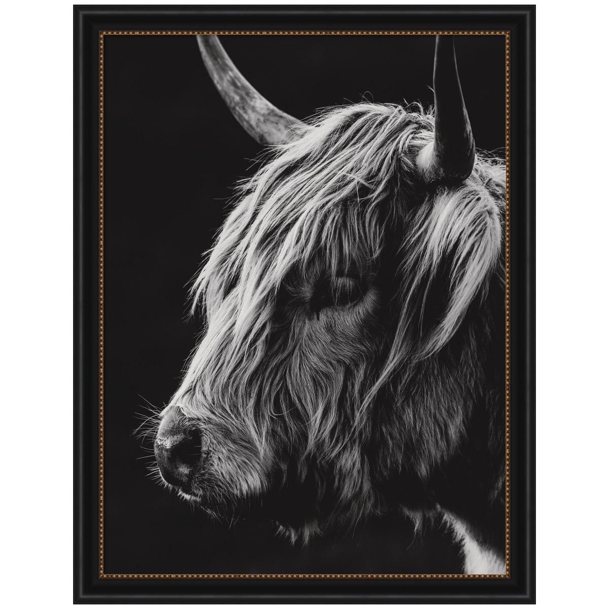Scottish Highland Vertical by Crystal Lynn Collins Framed Wall Art Print
