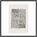 Abstract Black by Gabrielly Guedes Framed Wall Art Print