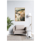 Sylvie Tonal Mountains I Framed Canvas by Amy Lighthall