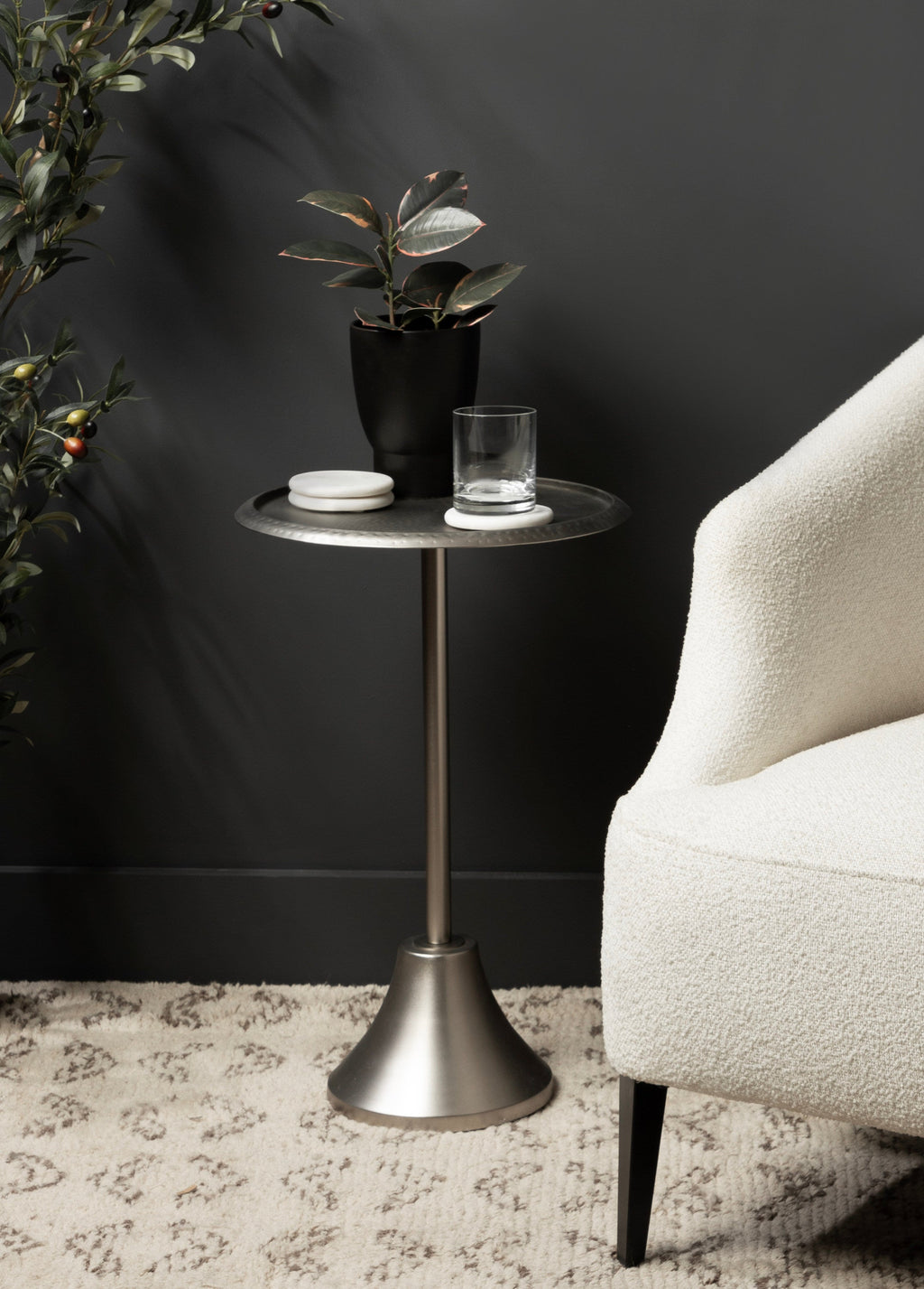 Sanzo Metal Side Table