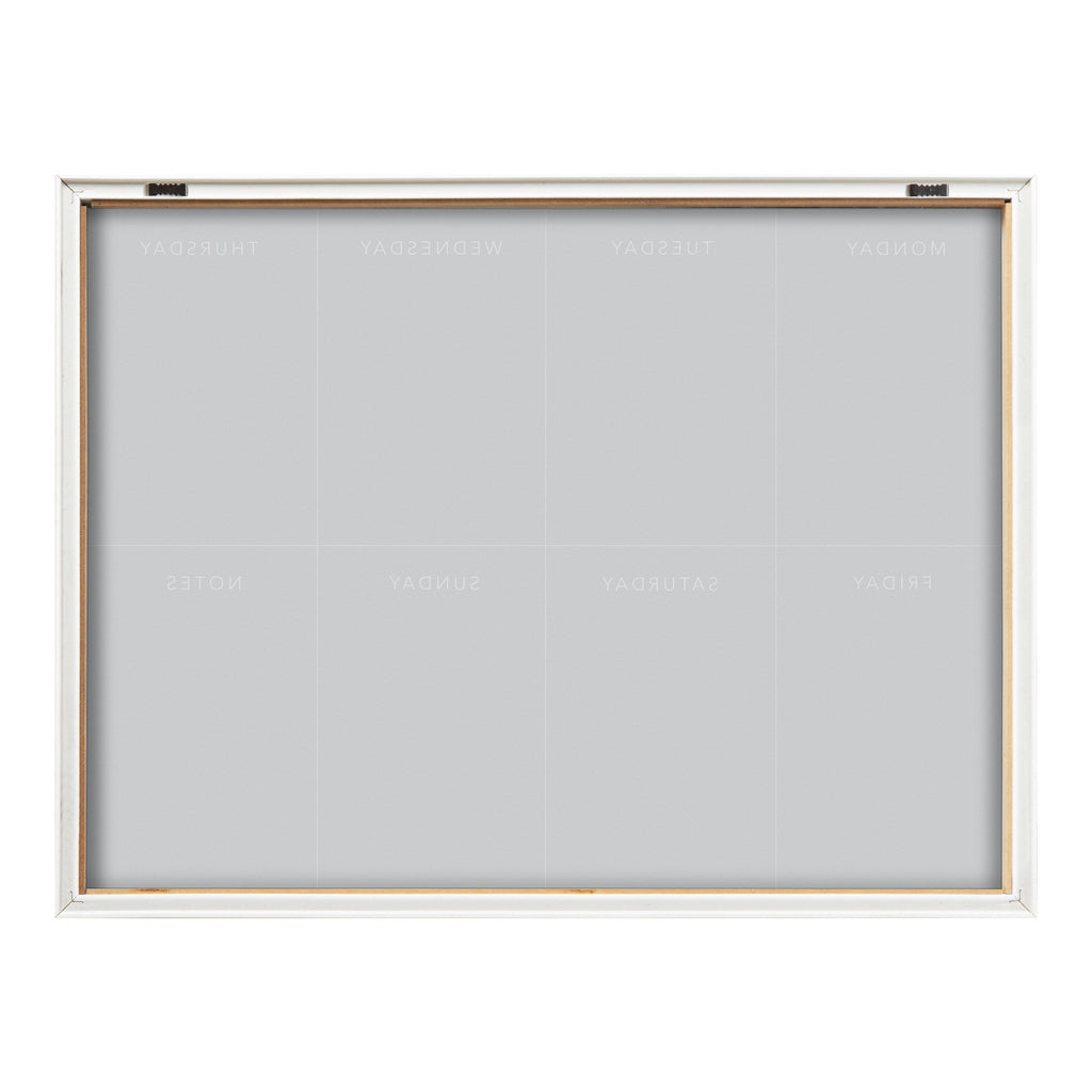 Blake This Week Black Framed Printed Glass by The Creative Bunch Studio