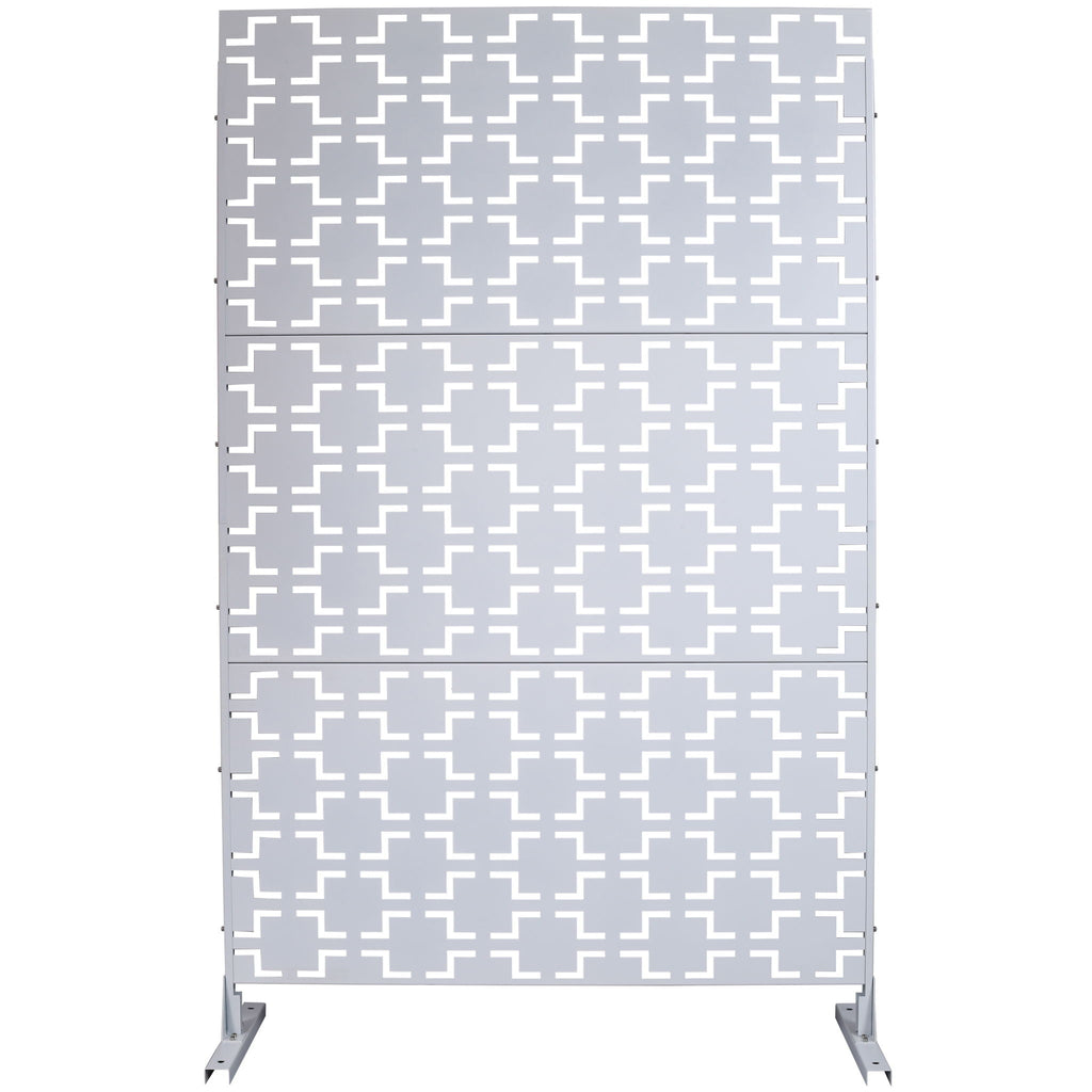 Outdoor & Indoor Metal Privacy Freestanding Decorative Screen